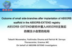 [EuroPCR 2012]ABSORB-EXTEND研究中置入ABSORB支架后的侧支小血管的结局